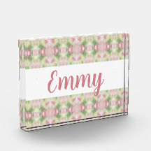 Emmy Print Decoratief Acryl Blok