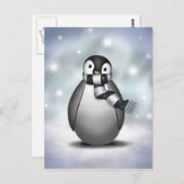 Emmy the Emperor Penguin - Briefkaart (Voorkant / Achterkant)