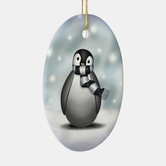 Emmy the Emperor Penguin - Ornament (Rechts)