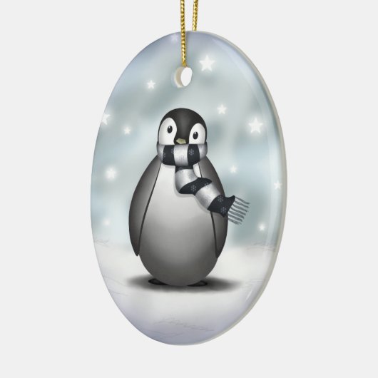 Emmy the Emperor Penguin - Ornament (Links)
