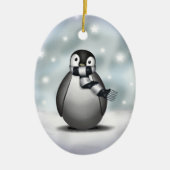 Emmy the Emperor Penguin - Ornament (Voorkant)