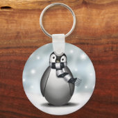 Emmy the Emperor Penguin - Sleutelhanger (Voorkant)