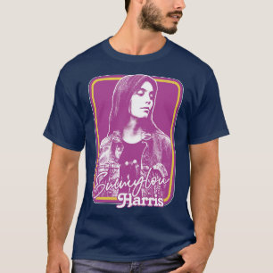 Emmylou Outlaw Land Retro Fan Design T-shirt