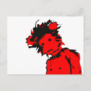 emo aap inkt briefkaart