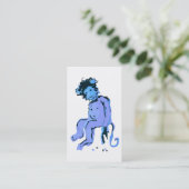 emo aap visitekaartje (Staand voorkant)