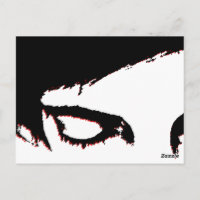 emo-achtige commentaarkaart