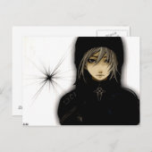 Emo Anime Briefkaart (Voorkant / Achterkant)