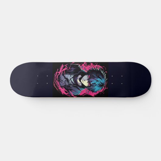 Emo Anime Persoonlijk Skateboard (Horizontaal)