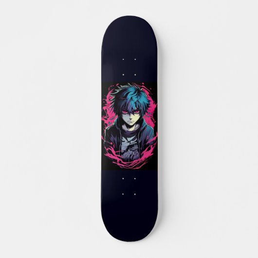 Emo Anime Persoonlijk Skateboard (Voorkant)