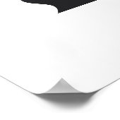 Emo boy with black hair poster (Hoek)