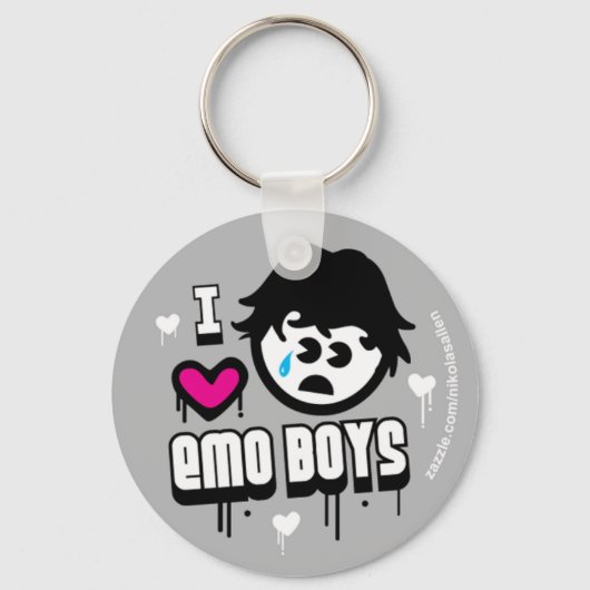 EMO BOYS! SLEUTELHANGER (Voorkant)