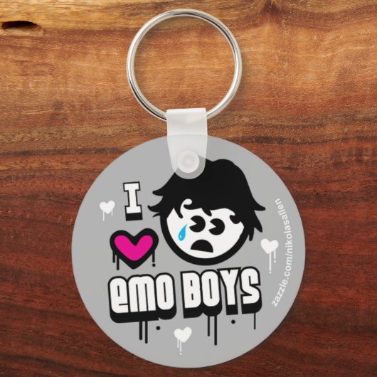 EMO BOYS! SLEUTELHANGER (Voorkant)