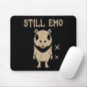 Emo Capybara Goth Punk Nog steeds Emo  Muismat (Met muis)