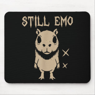 Emo Capybara Goth Punk Nog steeds Emo Muismat