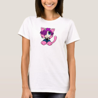 Emo Cat Girl T-shirt