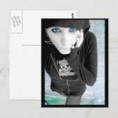 Emo Child Briefkaart (Voorkant / Achterkant)