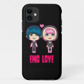Emo Couple Case-Mate iPhone Case (Achterkant)