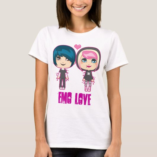 Emo Couple T-shirt (Voorkant)