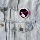 Emo Cutie Button (In situ)