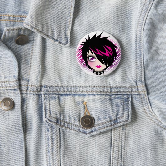 Emo Cutie Button (In situ)