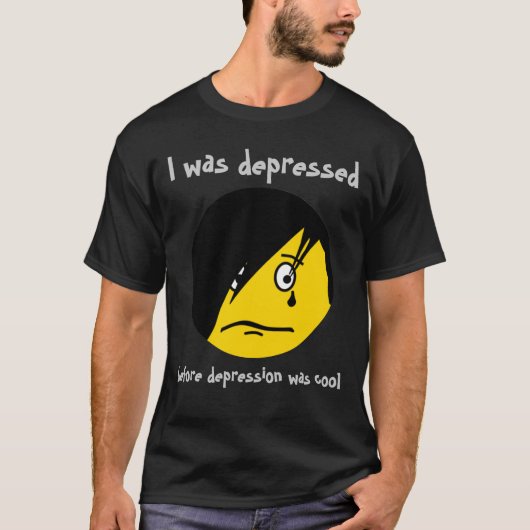 EMO Depressie-Shirt T-shirt (Voorkant)