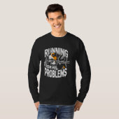 Emo Dog Emo Mode Gothic Dog Gothic Style Dog Love T-shirt (Voorkant volledig)