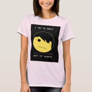 EMO Emotioncons!!) "glimlacht" T-shirt