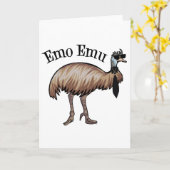 Emo Emu Kaart (Gele Bloem)
