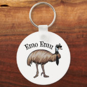 Emo Emu Sleutelhanger (Voorkant)