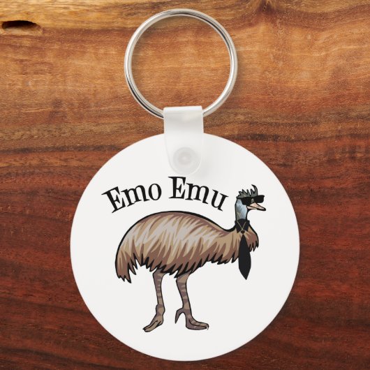 Emo Emu Sleutelhanger (Voorkant)