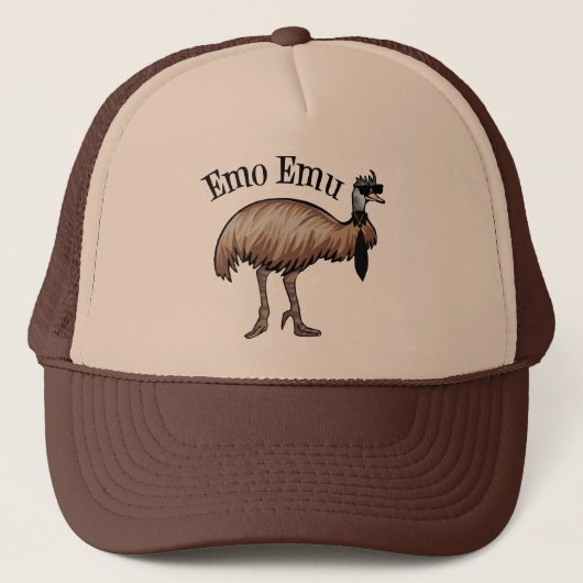 Emo Emu Trucker Pet (Voorkant)