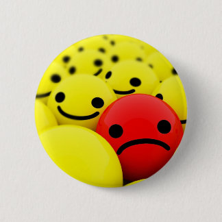 Emo Face Ronde Button 5,7 Cm