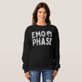 Emo Fase Het Was Nooit Een Fase Het Is Een Levenss Trui (Voorkant volledig)