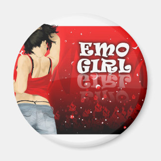 Emo Girl Magneet