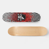 Emo Girl Persoonlijk Skateboard (Horizontaal)