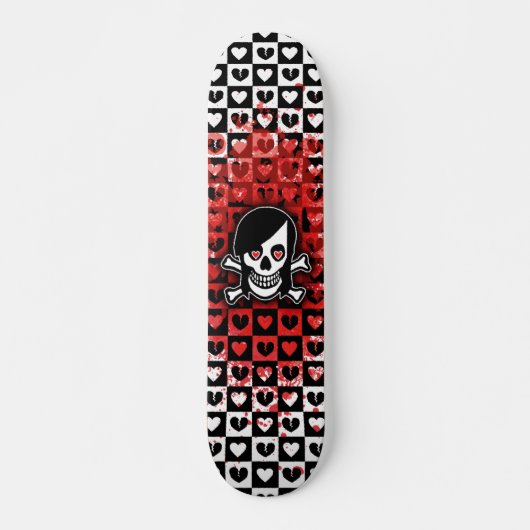 Emo Girl Persoonlijk Skateboard (Voorkant)