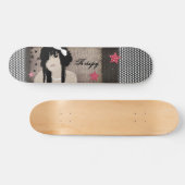 Emo Girl Skateboard (Horizontaal)