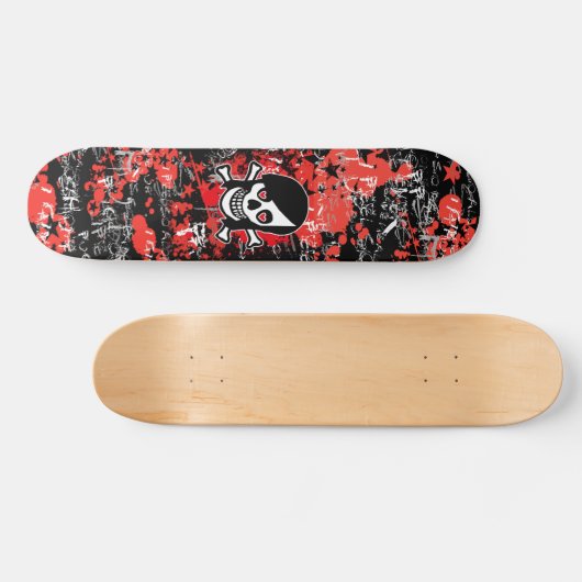 Emo Girl Skateboard (Horizontaal)