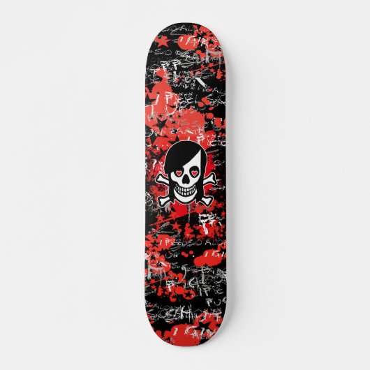 Emo Girl Skateboard (Voorkant)