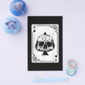 Emo Gothic and Punk Ace Spades Poker Game Flyer (Enkel)