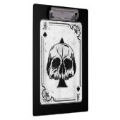 Emo Gothic and Punk Ace Spades Poker Game Klembord (Rechts)