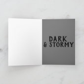 EMO GOTHIC GIRL, TWISTED BIRTHDAY CARDS KAART (Binnen)