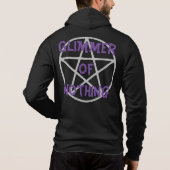 Emo - Gothic - Rock - Anarchy - T-shirt hoodie (Achterkant)