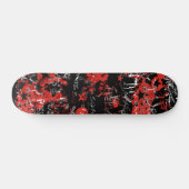 Emo Graffiti Rood Persoonlijk Skateboard (Horizontaal)