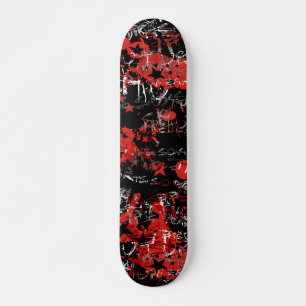 Emo Graffiti Rood Persoonlijk Skateboard
