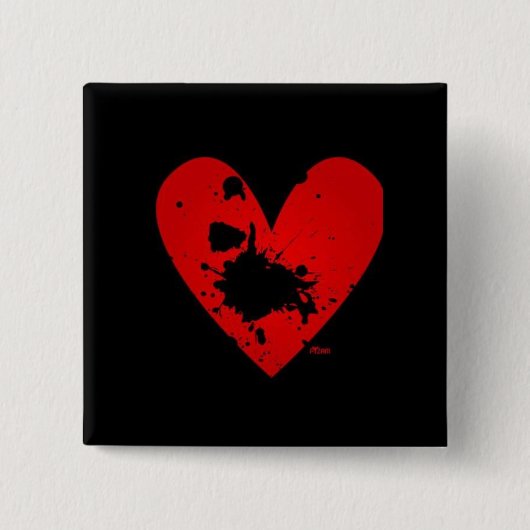 Emo Heart Button (Voorkant)