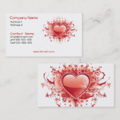 Emo Heart Visitekaartje (Voorkant / Achterkant)