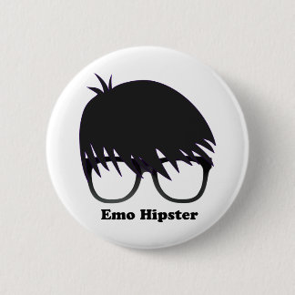 Emo Hipster Ronde Button 5,7 Cm