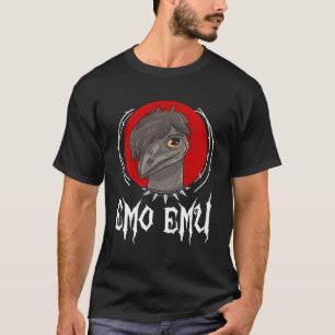 Emo Jongen Emo Meisje Emu Vogel Emocore Punk Esthe T-shirt