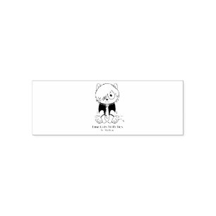Emo-katten met Stropdassen zetmeel Zelfinktende Stempel